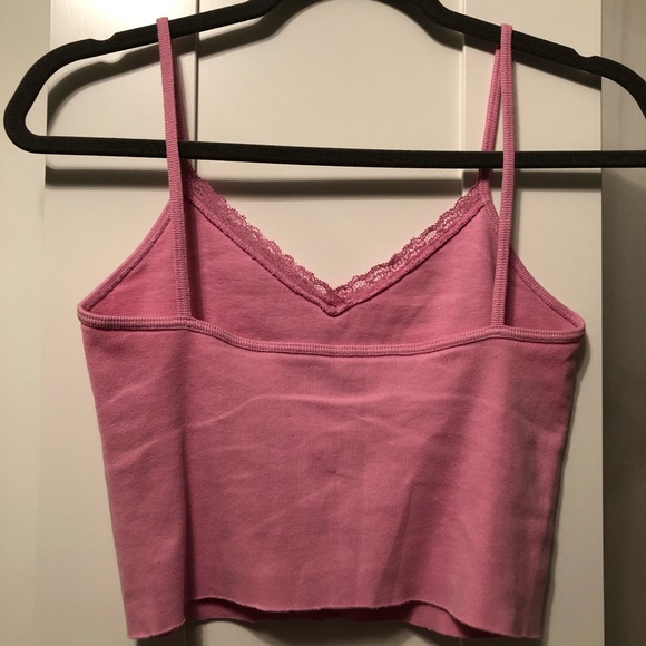 Brandy Melville Bubblegum Pink Nicolette Tank Top - Picture 2 of 4